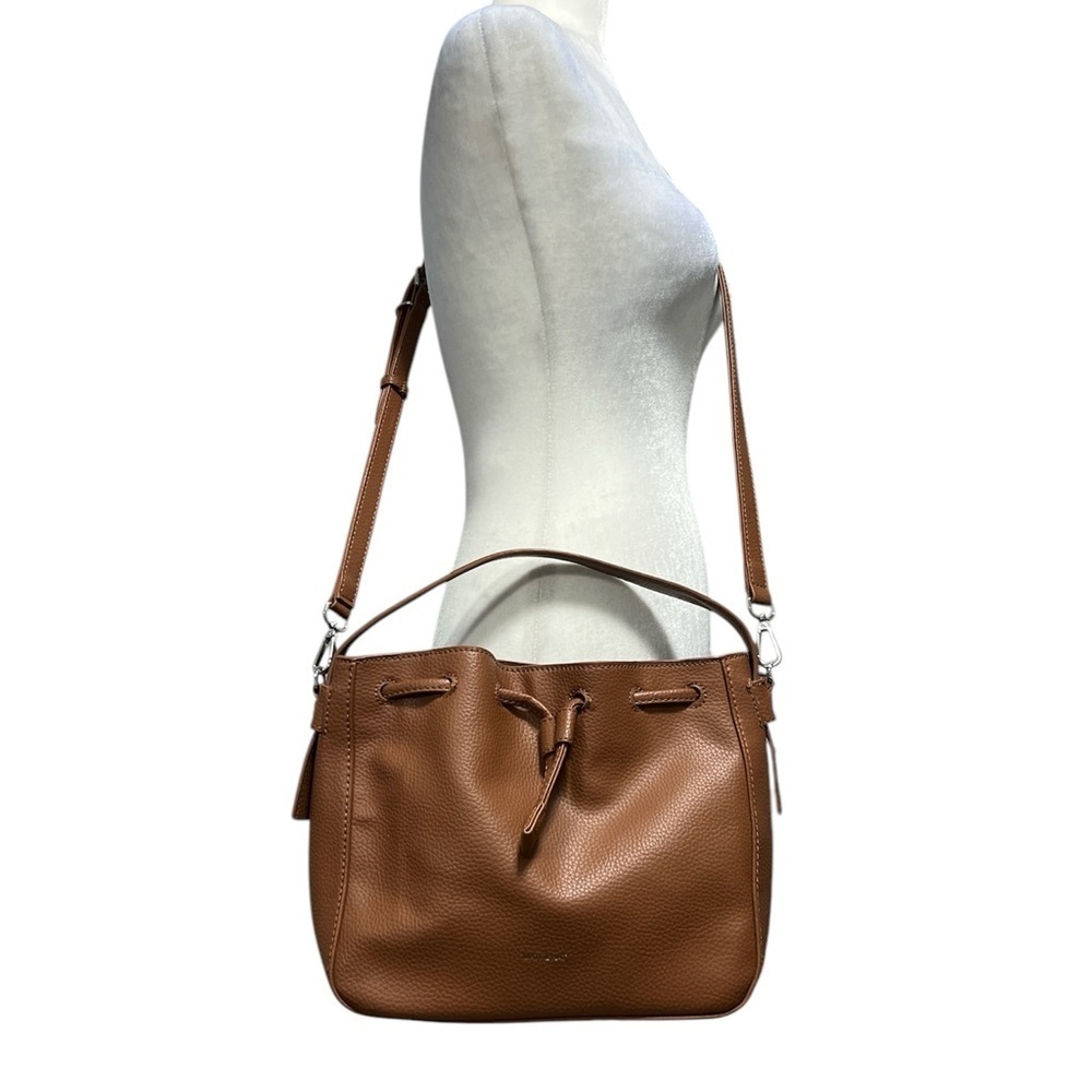 MATT & NAT Drawstring Bucket Bag Vegan Leather